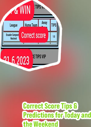 All correct score prediction today